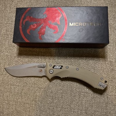 Microtech Amphibian S/E Ram-Lok AP 4'' M390 Manual Folding Knife