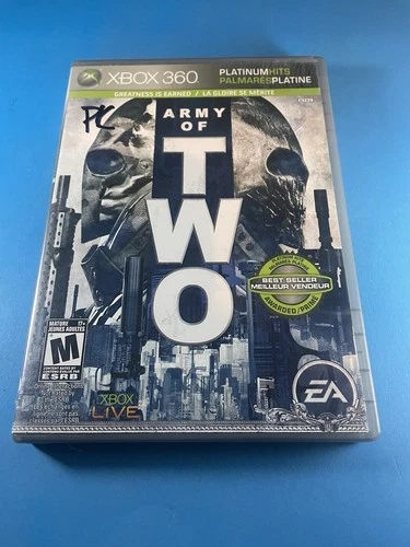 Army of Two -- Platinum Hits (Microsoft Xbox 360, 2008) Pre-owned