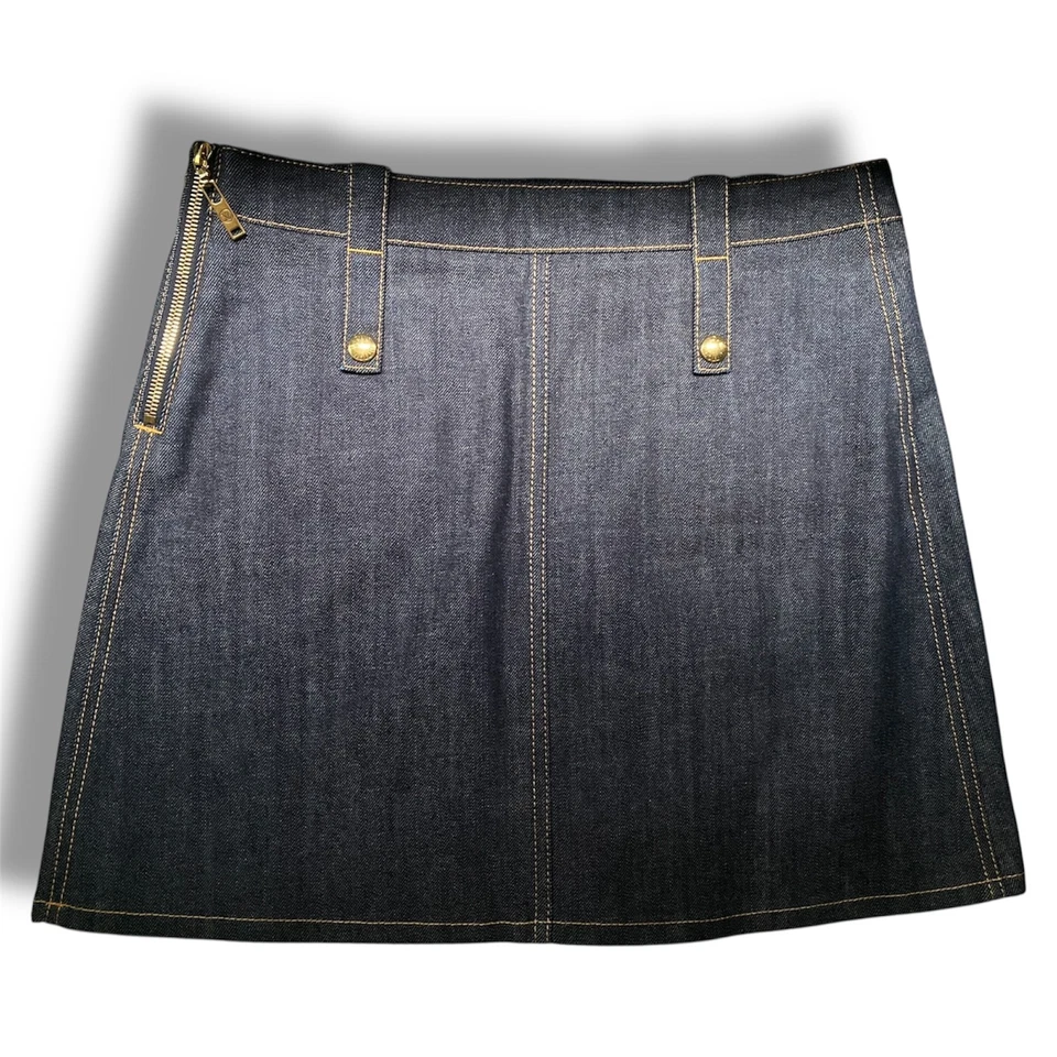AUT. Saia jeans LOUIS VUITTON / tamanho 38 FR, RRP 1200 $ - Imagem 4 de 4