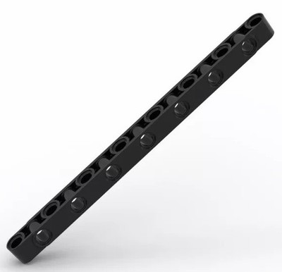 1x Lego Technic Technik Liftarm 1x15 modifiziert schwarz 71710 aus 42177 neu