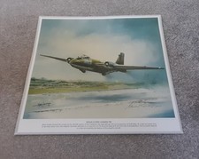 Mike Rondot  Canberra PR9  29cms x 26cms signed  print 