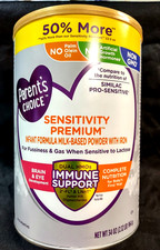 PARENT'S CHOICE SENSITIVITY PREMIUM FORMULA"COMPARE VS. SIMILAC PRO-SENSITIVITY