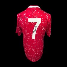 Peter Beardsley Liverpool 1989 Retro Candy Hand Signed Shirt PRIVATE SIGNING