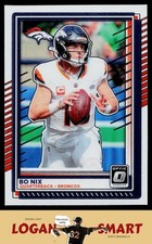 Bo Nix 2025 Donruss Optic #31 Denver Broncos