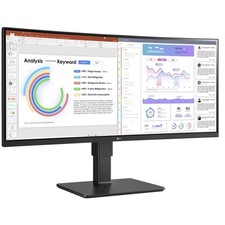 LG UltraWide 34BQ77QE-B 34" HDR Curved Monitor Please Read-Scratches