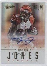 2012 Panini Absolute Rookie Spectrum Gold 159/299 Marvin Jones #163 Auto e6p