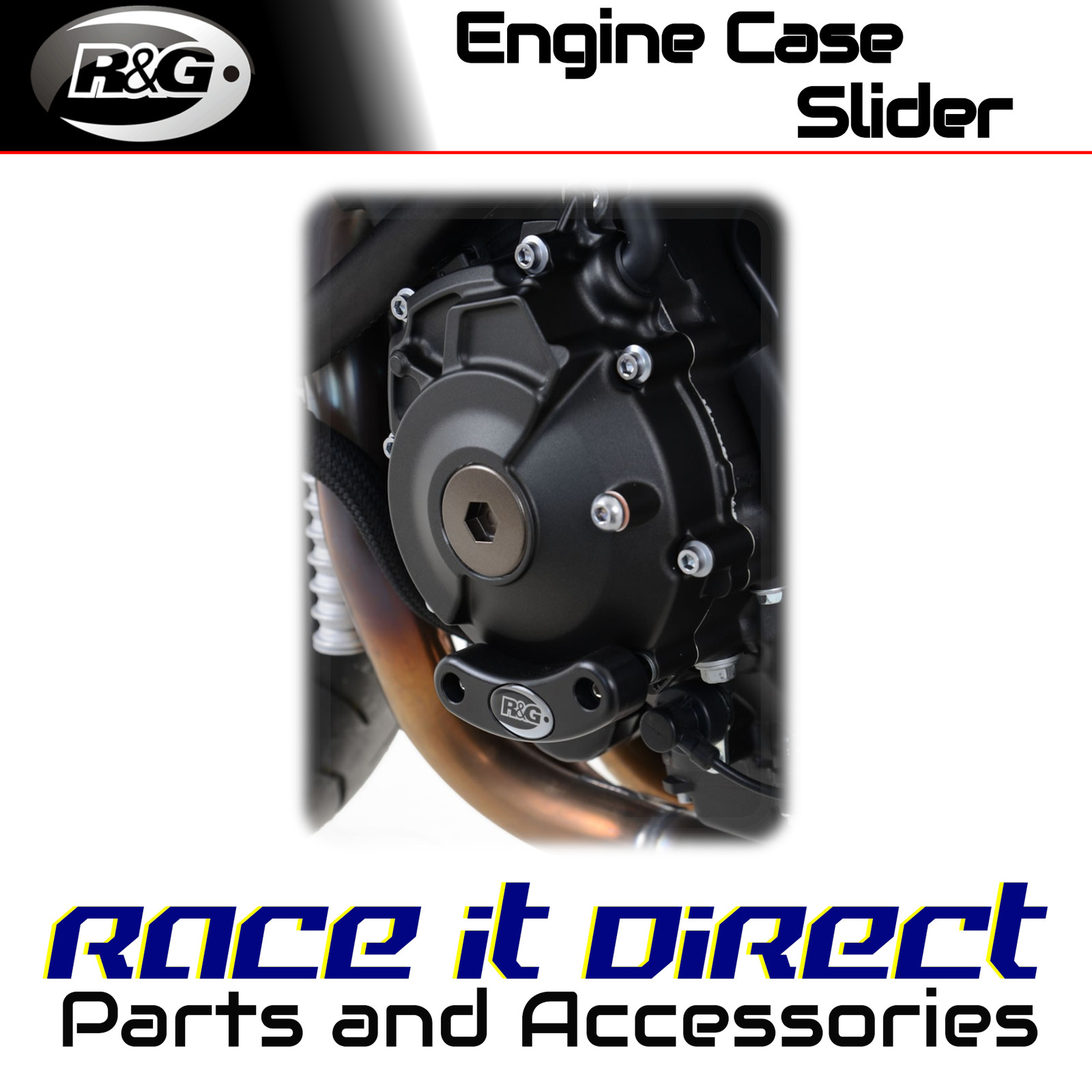 R&G - ECS0111BK - Engine Case Sliders