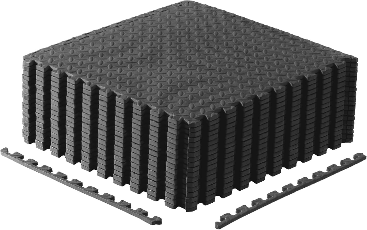 Non-Slip 24x24 Inch Exercise Puzzle Mats - 1/2