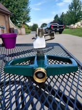 Impact Pulsating Heavy Duty Lawn/Yard Sprinkler with Metal Base Ships FREE