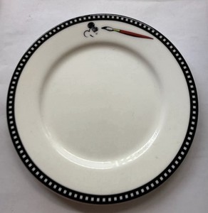 Disney Cruise Line Animators Desert Plate Steelite Mickey Mouse Made In England