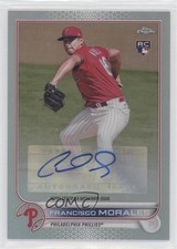 2022 Topps Chrome Update Auto Francisco Morales #AC-FM Auto 10t9