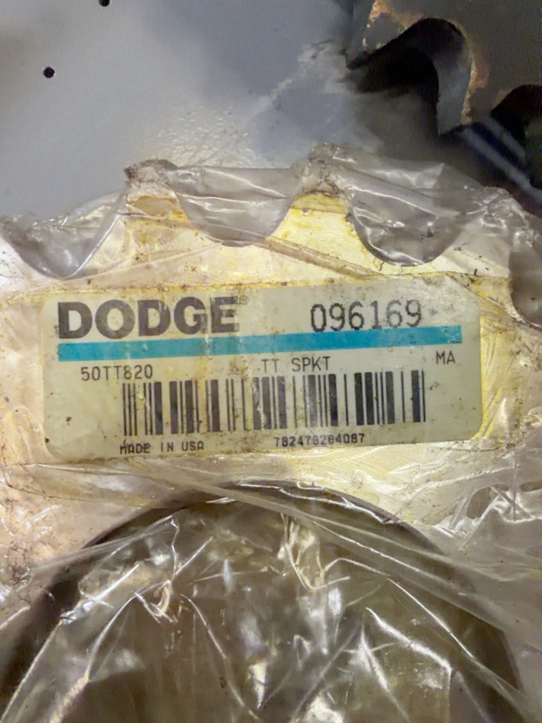Lot Of 2 Dodge 096169 50TT820 Torque-Tamer Sprocket #80 Chain 20 Tooth 20T NOS