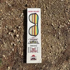 Rare Vintage New 1986 Auto-Shade Reversable Emergency Sign Sun Glasses
