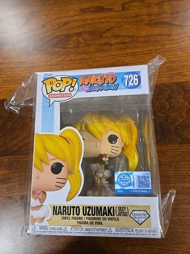 Funko Pop! Vinyl: Naruto Uzumaki (Sexy Jutsu) #726 Diamond Exclusive