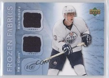 2007-08 Upper Deck Ice Frozen Fabrics Ales Hemsky #AH 0a1
