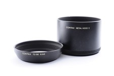 Contax Lens Metal Hood 5 / 72/86 Ring Excellent 5 Lens Hood Z1961