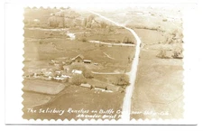 Moffat County Colorado Salisbury Ranches Near Battle Creek RPPC Postcard Slater