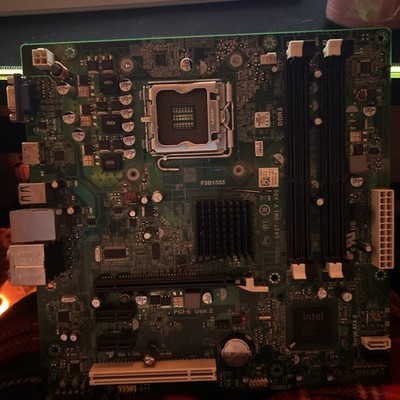 Dell Inspiron 560 Motherboard Combo   Q6600 CPU, 8GB DDR3, Cooler & I/O Shield  