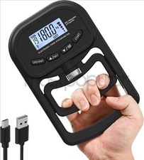 396lbs / 180kg Grip Strength Tester Trainer -Dynamometer Handgrip Measurer Meter