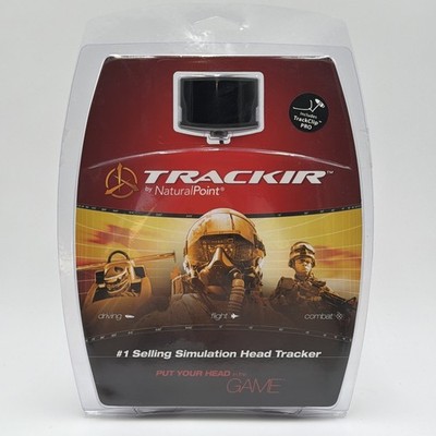 Natural Point TrackIr 5 Optical Head Tracking System with Track Clip - New