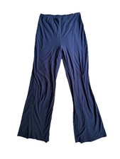 Lunya XS Blue Wide Leg Pants Flowy Pajamas Lounge