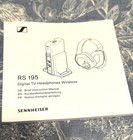 Sennheiser RS 195 Over the Ear Wireless Headphones - Esxcellent Condition — photo 4