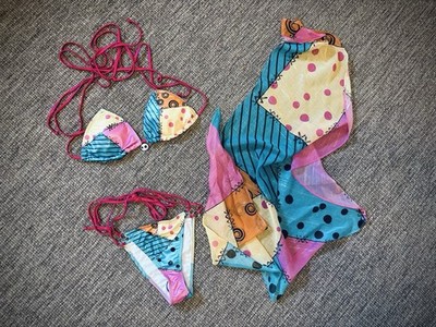 The Nightmare Before Christmas Bikini Sally, Tim Burton, Gothic, Cosplay, Neu S 