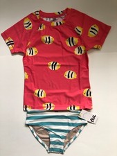 NWT Tea collection Rash Guard Baby Swim Set
