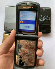 Telefono cellulare Bluetooth sbloccato Motorola RAZR V3i Dolce Gabbana oro GSM flip