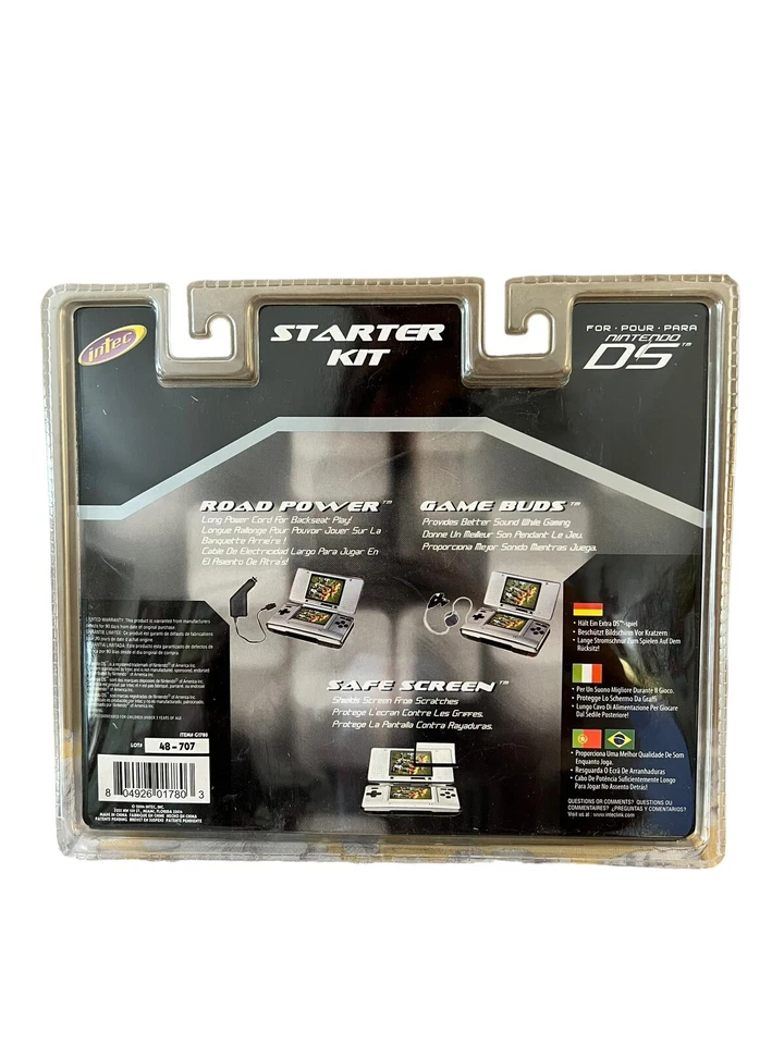 Nintendo DS Starter Kit by Intec 'Game Buds'  'Safe Screen' 'Road Power' 2004 - Image 2 of 4