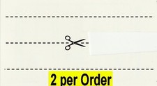 Dotted Line Cut Here Armband Temporary Fake Tattoos Waterpoof Body Art Transfer