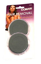 CONAIR THE HAIR REMOVAL SYSTEM 2 REPLACEMENT PADS FOR MODEL HB1, HB1R, HB3 HB5