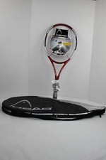 Head Liquidmetal Tennis Racket w/ Cover - 4 3/8 in, Strung, OS, New Old Stock
