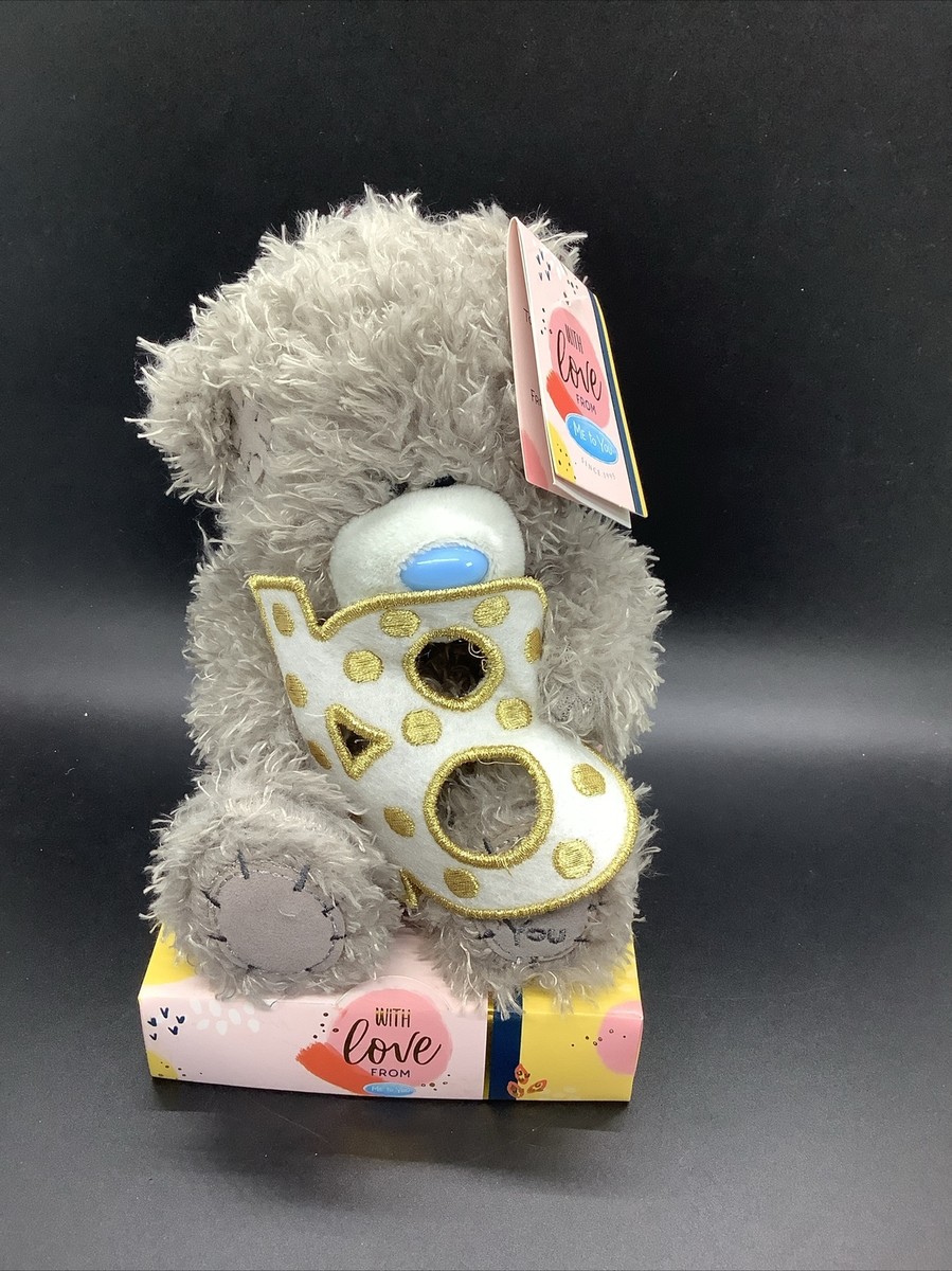 Me To You Bear Tatty Plush Soft Toy Boxed Gift Happy Birthday 18th