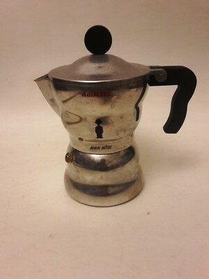 tolle Design Alessandro Mendini für Adi Alessi Mokka Alessi Espressomaschine Top