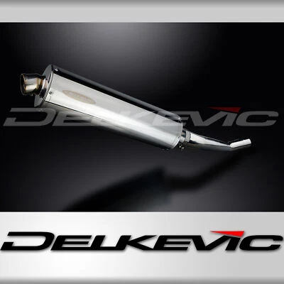 SUZUKI GSF650 BANDIT 2005-2007 Echappement Silencieux 450mm Ovale Inox - Photo 1/4