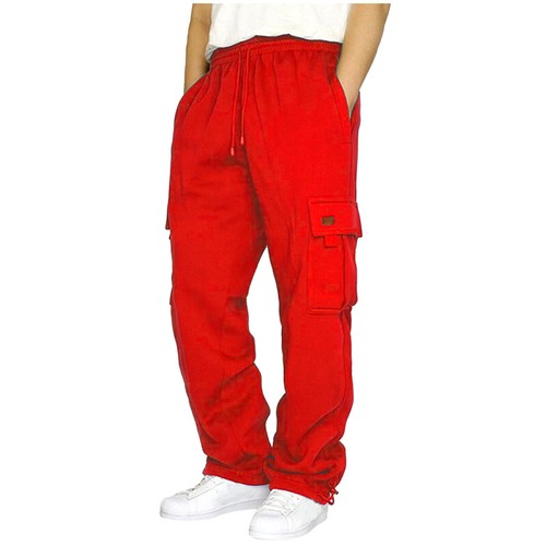 Mens Joggers with Pockets Sweatpants, Men's Casual Cargo Pants Hiking Pants - Picture 13 of 16