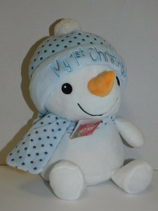 baby's first christmas stuffed animal