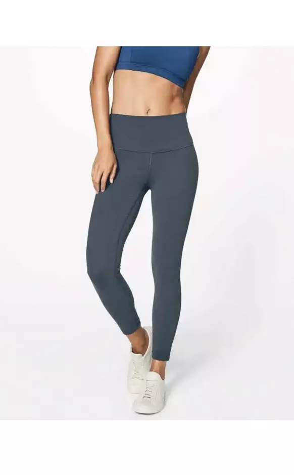 Lululemon Align Pant II (25) Leggings Melanite Blue-Green Size 6