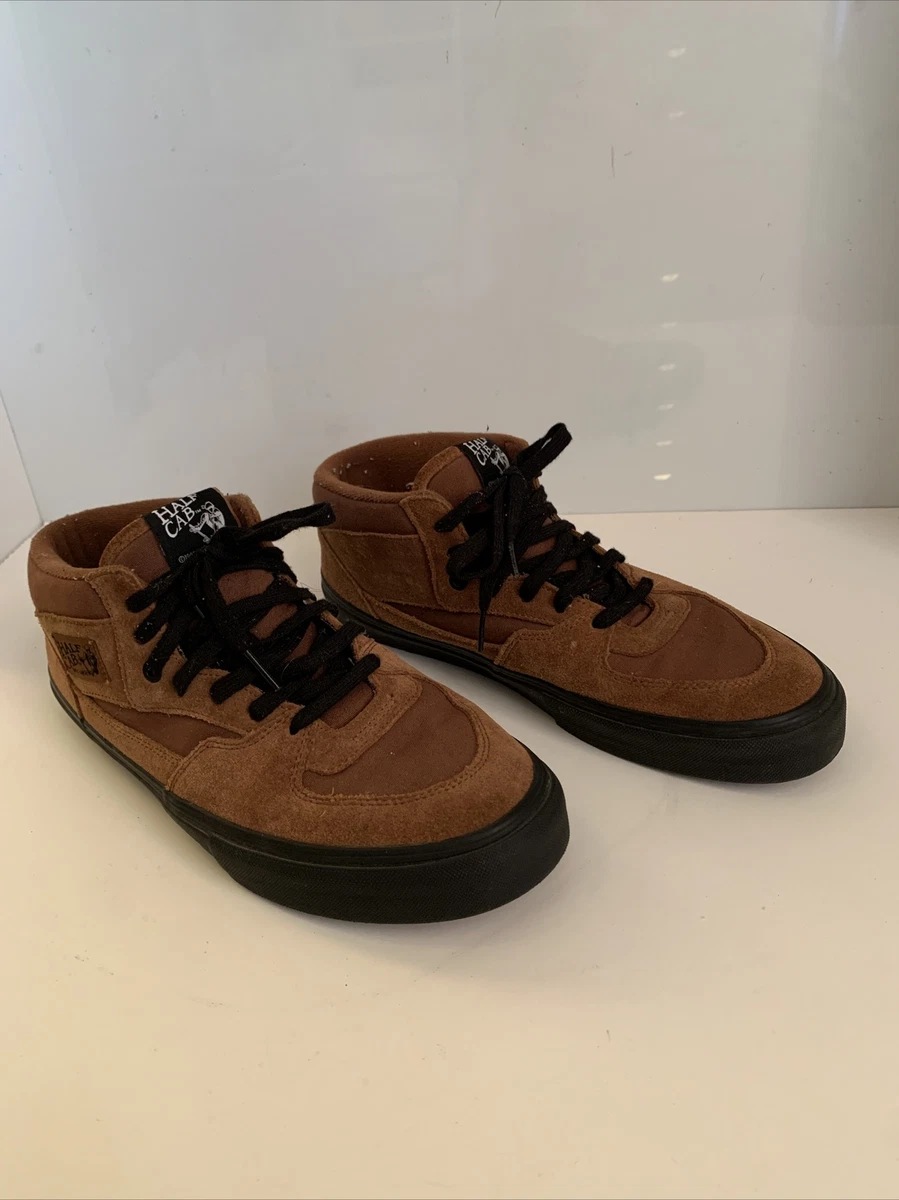 Rare 2016 Vans X Gosha Rubchinsky Half Cab 11.5 Monks Robe Brown black. READ
