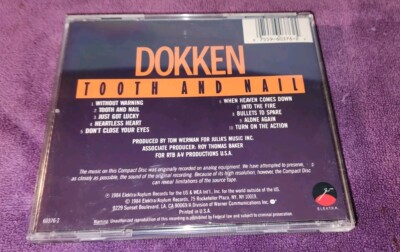 DOKKEN cd TOOTH AND NAIL | eBay