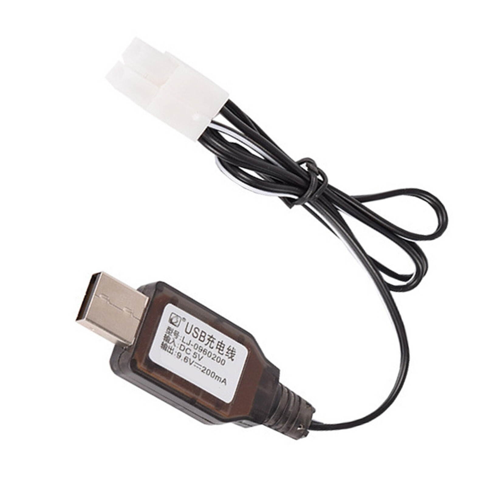 60cm USB Charger Cable for NiCd NiMH RC Car Boat Plane Batteries  
