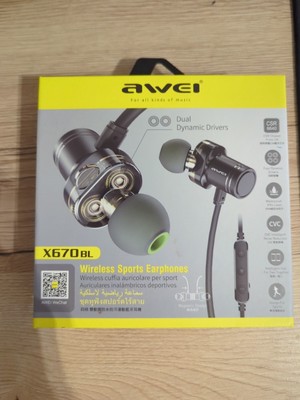 Awei X670BL Wireless Sports Earphones