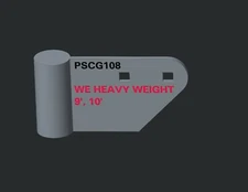 Snow Plow Curb Guards Set #108 Fits All Western Heavy Weight 9' & 10' 