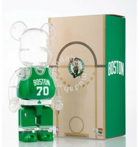Bearbrick Medicom 400% NBA Boston Celtics Be@rbrick Milk Magazine 
