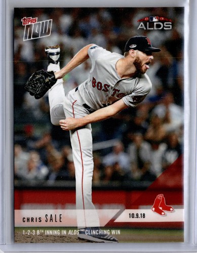 2018 Topps Now 872 Chris Sale