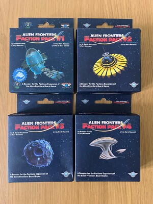 Alien Frontiers Factions: Faction Pack Packs #1 #2 #3 #4 - Neu