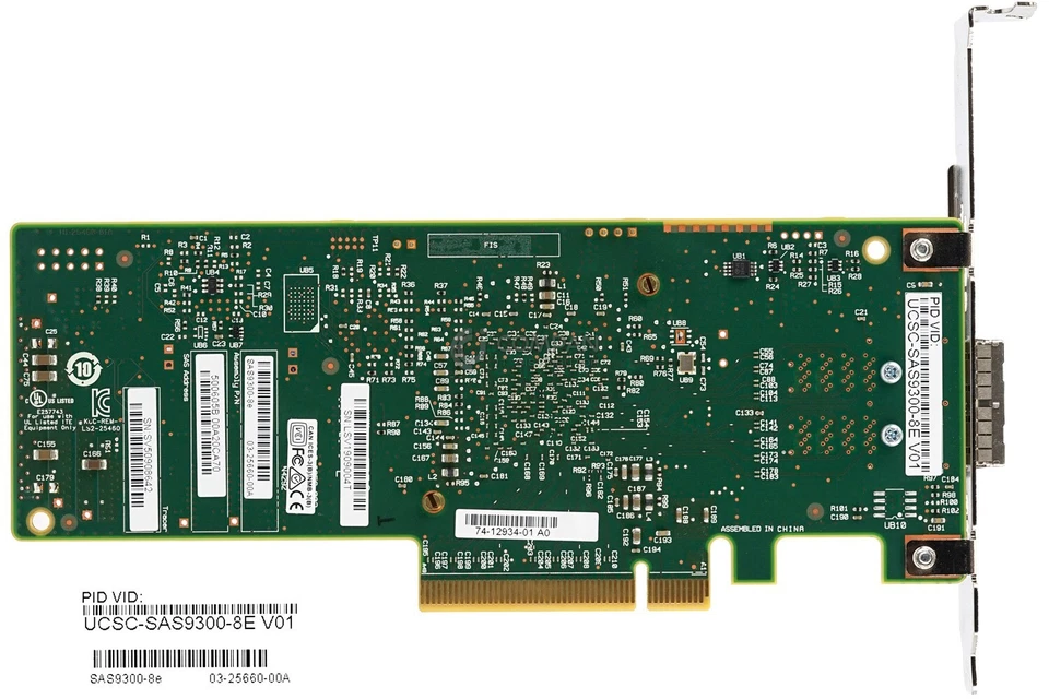 UCSC-SAS9300-8E CISCO LSI SAS 9300-12G SAS HBA RAID CONTROLLER FOR C220/C240 - Bild 3 von 4