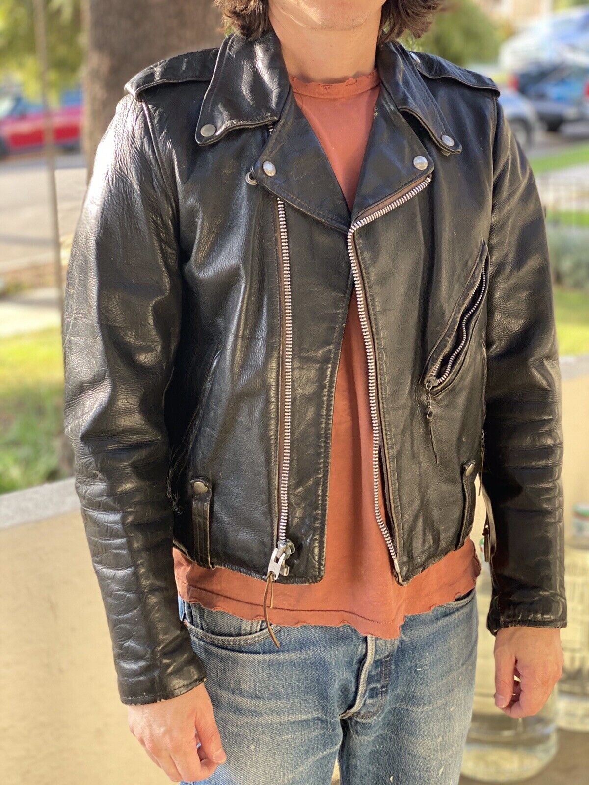 HARLEY DAVIDSON VINTAGE LEATHER JACKET
