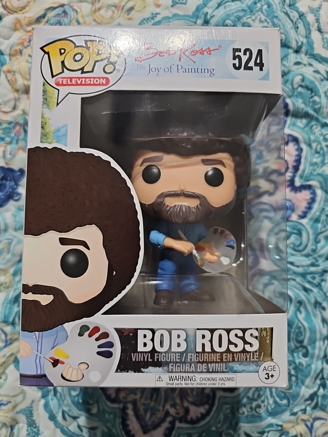 Funko Pop! Vinilo: Bob Ross #524